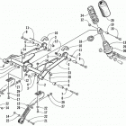 ZRT 600 Задняя подвеска , амортизатор