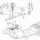 ZR 500 EFI (ESR) Gas tank and fuel pump assemblies