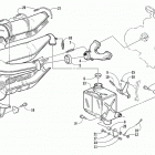 MOUNTAIN CAT 600 VEV Глушитель