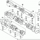 THUNDERCAT THC BLACK Поршень и коленвал