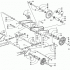 BEARCAT WIDE TRACK Шарнирные салазки рамы