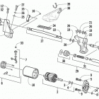 PANTHER 550 Стартер в сборе