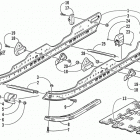 ZRT 600 Рельс скольжения и гусеница