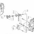 POWDER SPECIAL 700 Dropcase chain tension assembly (optional)