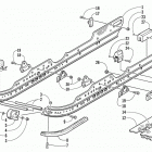 MOUNTAIN CAT 800 Рельс скольжения и гусеница