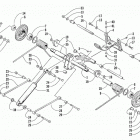 POWDER SPECIAL 600 Задняя подвеска ,задний рычаг