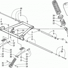 PANTERA 1000 Задняя подвеска , амортизатор