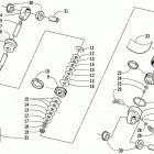 ZR 700 - LE Задняя подвеска ,задний амортизатор
