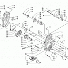 ZR 500 EFI Редуктор и цепь миханизма