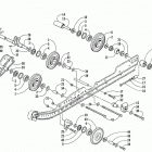 MOUNTAIN CAT 600 EFI Вспомогательные колеса
