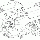 THUNDERCAT Топливный бак ,сиденье и задний фонарь