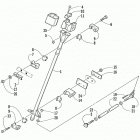 MOUNTAIN CAT 600 VEV Вал руля