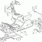 Z 370 (ES) Передняя рама и подножки