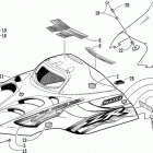 ZR 500 EFI Капот и ветровое стекло