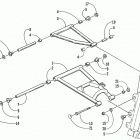 Z 440 SNO PRO Подвеска передняя