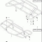 LT-A500F VINSON 4x4 AUTOMATIC Багажник