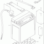 LT-A500F VINSON 4x4 AUTOMATIC АКБ