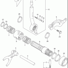 LT-F500F Vinson 4WD Gear shifting (2)