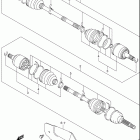 LT-F500F Vinson 4WD Передний привод