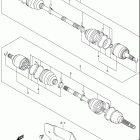 LT-A500F VINSON 4x4 AUTOMATIC Передний привод