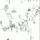 LT-A500F VINSON 4x4 AUTOMATIC Электропроводка (модель К3)