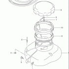 LT-F500F Vinson 4WD Передний ящик