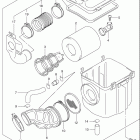 LT-F500F Vinson 4WD Воздухозаборник