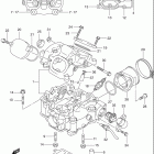 LT-F500F Vinson 4WD Головка цилиндра