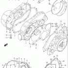 LT-A500F VINSON 4x4 AUTOMATIC Крышки картера