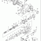 LT-F500F Vinson 4WD Редуктор задний