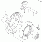 LT-A500F VINSON 4x4 AUTOMATIC Муфта стартера