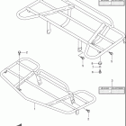 LT-F500F Vinson 4WD Багажник
