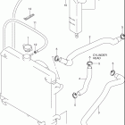 LT-A500F VINSON 4x4 AUTOMATIC Радиатор и Патрубки