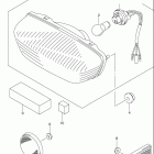 LT-A500F VINSON 4x4 AUTOMATIC Задний фонарь