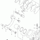 LT-A500F VINSON 4x4 AUTOMATIC Rear caliper (model k2)