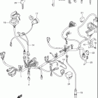 LT-A500F VINSON 4x4 AUTOMATIC Электропроводка (модель К2)