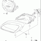 LT-A500F VINSON 4x4 AUTOMATIC Фара