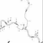 LT-A500F VINSON 4x4 AUTOMATIC Передние тормозные трубки