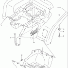 LT-A500F VINSON 4x4 AUTOMATIC Заднее крыло