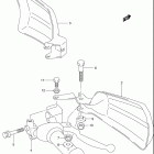 LT-A500F VINSON 4x4 AUTOMATIC Knuckle cover (model k2 option)