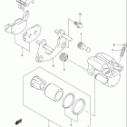 LT-F500F Vinson 4WD Задний суппорт