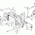 BEARCAT 440 II Консоли, переключатели, электропроводка в сборе