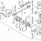 POWDER SPECIAL 700 Поршень и коленвал