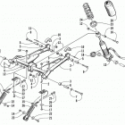 ZR 440 SNO PRO Задняя подвеска , амортизатор