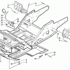 Z 440 SNO PRO Передняя рама и подножки