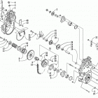 ZL 500 (BLACK) Drive  /  reverse dropcase assembly (optional)