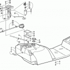 ZL 580 EFI ESR Gas tank and fuel pump assemblies