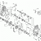 THUNDERCAT THC BLACK Drive  /  reverse dropcase assembly (optional)