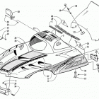 ZL 580 EFI ESR Капот и ветровое стекло
