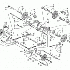 BEARCAT WIDE TRACK Шарнирные салазки рамы